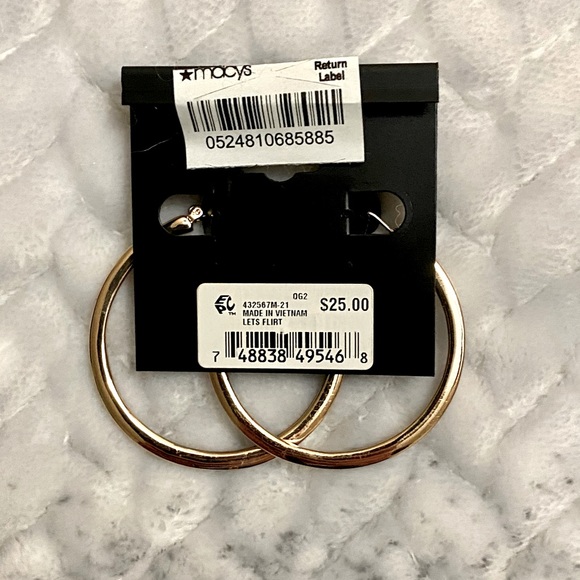 GUESS Hoop Earrings - Picture 2 of 2